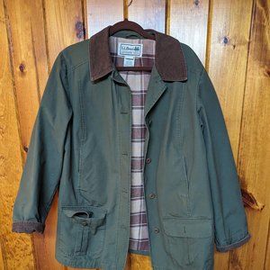 Women's LL Bean Barn Coat, Size L EUC